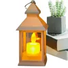 Party Decoration Retro Led Lanterns Electronic Candle Style Accessory for Living Room Study Bedroom veranda och