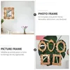 Frames Homoyoyo Wedding Frame Vintage Resin Picture European Type Shoots Prop Po Wall Hanging Table