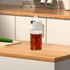 Aufbewahrung Flaschen Glasöl Flasche Leckdoach Auto Flip Cap Non -Slip Griff 20 Unzen Olivengewürzbehälter Ausgieß zum Kochen