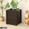 Decoratieve borden Plantendoos Grote bloempot houten rechthoekige planter