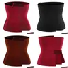 Vente de soutien à la taille des traits de fermeture à glissière Shapewear Corps Shaper Femmes Girdling Band Corset Sweeting Tire Ajustement Girdle Fitness Supplies U Dhuil