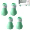 Hondenkleding 4 stks Pet Cat Claw Covers Anti-Scratch verstelbare voedselkwaliteit Siliconen laars voetbadbadbenodigdheden