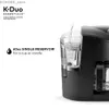 Makerzy kawy K-Duo Essentials Black Single Service K-Cup Pod kawą maszyna czarna Y240403CHYZ