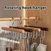 Hangers kledinghanger kast organisator multi-ports kleding droogrek sjaal opslagtank met 8 haken