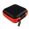 Storage Bags 7.5x3cm Zipper Headphone Case PU Leather Earphone Bag USB Cable Organizer For Toy Data