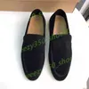 الأحذية غير الرسمية للرجال LP LP شقة منخفضة من جلد الغزال من جلد البقرة Oxfords loro moccasins الصيف المشي الراحة زلة على شقق مطاطية وحيد EU35-47 Y43