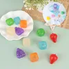 Calco di stampi 6 pezzi di frutta e cubetti di ghiaccio riutilizzabili a forma di quadrato strumenti di raffreddamento fisico di raffreddamento per picnic Accessori da cucina per feste