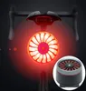 USB Bike Fanale posteriore Lanterna Smart Brake Sensing Fanale posteriore per bicicletta Mtb Road Cycle Rear Back LED Casco moto Lamp1757901