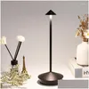 Table Lamps Creative Dining Touch Led El Bar Coffee Pina Pro Lamp Rechargeable Lampada Da Tavolo Decorative Desk Drop Delivery Dhdbh