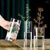 Vasos vasos de vidro contemporâneo cilindros decorativos para flores e