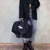 Bolsa de designer de bolsas de viagem de luxo Bola de cor sólida Nylon Bags de ombro à prova d'água Mulheres Apliques de grande tamanho Saco de compras com capacidade para grandes dimensões