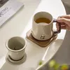 Becher kreativer Becher Panda Geschenk Keramik Tee Trennung Tasse Haus Dekoration Paare Wasserbüro