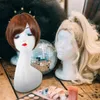 Decorative Plates Head Stand Mannequin Holder Storage Display Hat Support Wigs Organizer Accessories