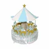 1set Carousel Candy Box for Birthday Decoration Party Wedding Favors Present Gift Case Gift Box Packaging Gift Box