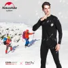 Bras NatureHike Sıcak Coolmax iç çamaşırı külot Sonbahar ve Kış Hızlı Termal Spor iç çamaşırı unisex nem fitil bisiklet