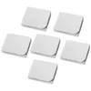 Shower Curtains 6 Pcs Curtain Fixing Clip Clips Adhesive White Window Securing Windproof Abs Wall