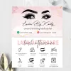 Карты Custom Care Card Card Diy Beauty Lash Extensions Design Prises Card Printable Care Card Card с значками Бесплатный дизайн