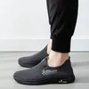 Casual Shoes Trendy Men's Lightweight Breathable Mesh Social Running Work Slip-On Walking Footwear Loafers Sneaker