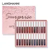 Sets 24PCS/Set Lippenstift Mattlip Gloss Set Langlebige wasserdichte Lippen Make -up -Kosmetik