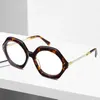 Sunglasses Frames Acetate Glasses Frame Women Personalized Irregular Eyeglasses Top Quality Fashion Prescription Optics Men Myopia Reading
