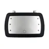 Car LED makeup mirror car sun visor HD interior mirror car finger touch switch universal mirror