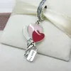 S925 Sterling Silver Heart Ballon Pendant Geschikt voor Fit hanger kralen Bracelet Sieraden 798076CZ Fashion Gift Pendant