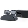 gafas de sol rectángulos de moda hombre de moda mujer unisex diseñador gafgle playa lentes solares retro diseño de lujo diseño de lujo opcional top Quality