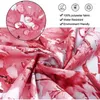 Shower Curtains Eiffel Tower Romantic Pink Rose Flower Bath Curtain Polyester Waterproof For Home Decor With 12 Hooks 72x72 Inch