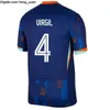 25 euro 24 Puchar Holandia Memphis Europejska Puchar 23 24 Holland Club koszulka Jong Virgil Dumfries Bergvijn koszulka Klaassen Blind de Ligt Men Kit Football Shirt