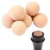 Massagebenar Rockar Ansiktsolja Absorberande olja Borttagande verktyg Vulkaniskt Stone Oil Absorberande Roller Ball Rolling Rod för att ta bort ansiktsfett 240403