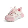 Kinderschuhe Frühling Neue Mädchen Schuhe Baby Schuhe Kinder Sportschuhe Mesh atmungsaktiven Cartoon Girls Running Shoe Baby Girl Sneaker