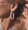 Boucles d'oreilles Hibride 2021 Déclaration Chic Boucles d'oreilles Dubai Gold Femmes Bijoux Bijoux Bijoux d'oreille Pulseras Mujer Moda E764