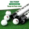 AIDS Premium Golf Ball Retriever Professional Golf Ball Picker Duurzame aluminium legering Tube afneembare verzamelaar kan 23 ballen bevatten