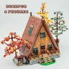 Kitchens Play Food 2082 PCS Type A Frame Cottage Compatible 21338 Architecture Four Seasons Forest DIY Tree House Kids Toys Birthday Christmas Gift 2445