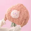 Plush Avocado Pillow Lovely Peach Blueberry Fruit Plushie Stuffed Toy Doll Cushion Cartoon Home Decoration Ornaments Gift 240325