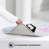 Tappeti ginnastica del colore dell'acqua silhouette 3d tappeto tappeto tappeto a tappeto non slip 3d tutto intorno a doppio posteriore