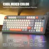 Keyboards K82 gaming keyboard Glows Wired USB Desktop PC/Notebook can be adjusted for volume with 19 key airless knobL2404