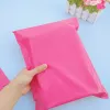 Envelopes 10pcs rosa poly Mailer Auto -adesivo post
