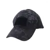Boinas bonés de ciclismo para homens Proteção UV ao ar livre Exército de camuflagem Python Python Camouflage Hat Baseball Cap