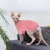 Cat Costumes Hairless Clothes Thick Warm Winter Coat For Sphynx Soft Faux Furry Pullover Onesie Kittens Pet Pajamas Apparel