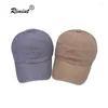 Ball Caps Rimiut Solid Denim Baseball DIY Self Design Простые мужчины Женщины Солнце Защита Шляпы Работайте почтальон