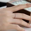 Cluster Rings Real S925 Silver Index Finger Women Texture Fine Ring Female Original Design Luxury Jewelry Girl Suitable For Daily Wear