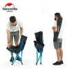 Furnishings Naturehike Yl04 Outdoor Folding Chair Portable Fishing Chair Leisure Stool Moon Chair Camping Lounge Chair Sketch Beach Chair