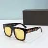 Neue Modedesign Sonnenbrille 0711 Square Frame Einfache und beliebte Verkaufsstil UV400 -Schutzbrille mit Box