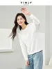 Sweats à capuche pour femmes Spleshishishishishhirts White Sweats Sparse-shirts Femme O-Neck Orde 2024 Vêtements féminins à manches longues M5836 à manches longues