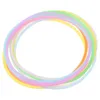 Bracelets de charme 100 PCS Bracelet Sil Luminal décorations de fête des années 80 pour femmes Bk Glow Silica Gel 90s Bijoux Drop délivre Dhuig