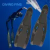 ACCESSOIRES 2022 Multisize Adult Professional Gear Gear Gear Fin Silicone Nimation Flippers Swin Fins Comfort Refort Swing Diving Flippers Equipers