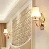 Wall Lamp Luxury Simple Creative Living Room Background Personality Corridor El Bedside Round Modern Design Villa Light