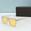 Neue Modedesign Sonnenbrille 0711 Square Frame Einfache und beliebte Verkaufsstil UV400 -Schutzbrille mit Box