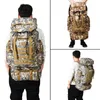 Rucksack -Rucksäcke Taktische Campingarmee Bergsteige wasserdichte Tasche Großer Camouflage Outdoor Herrenkapazität